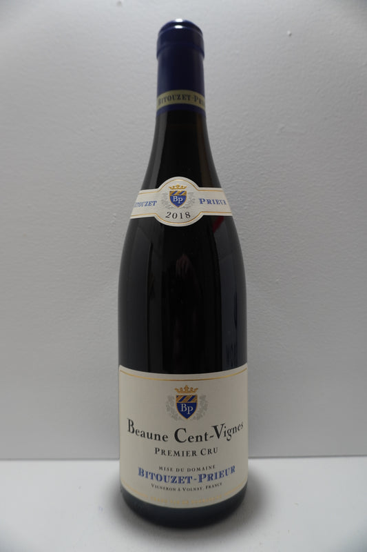 Bitouzet-Prieur, Pinot Noir, Cent Vignes- Premier Cru, Beaune, Burgundy, France 2018