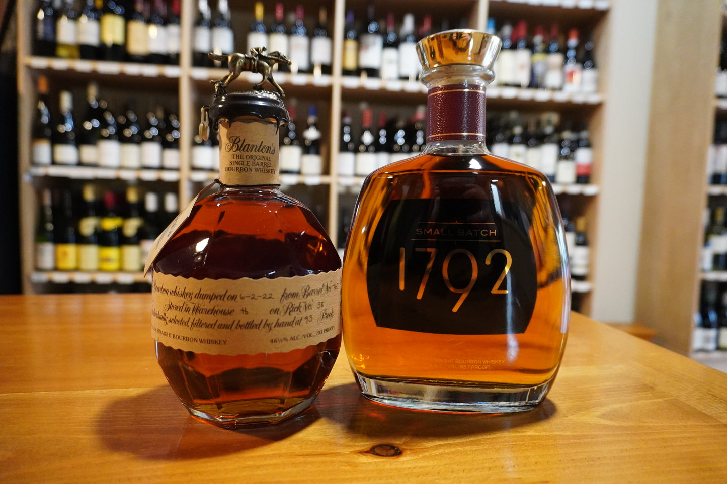 Blanton's Single Barrel Bourbon & 1792 Small Batch Bourbon
