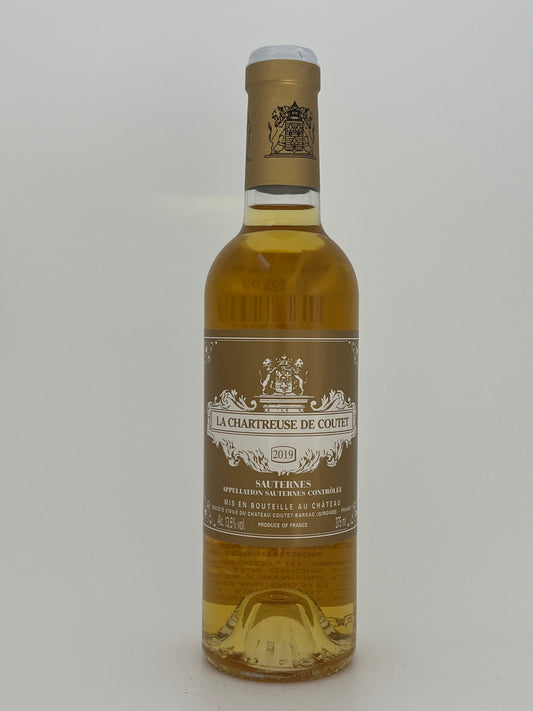 La Chartreuse de Coutet, Semillon, Sauternes, Bordeaux, France 2019 (375ml)