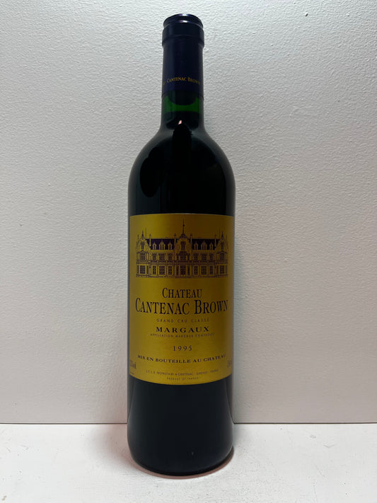 Cantenac Brown, Cabernet Sauvignon, Margaux, Bordeaux, France 1995