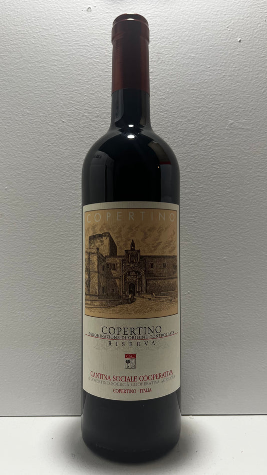 Cantina Sociale di Copertino, Negroamaro, Copertino, Puglia, Italy 2016