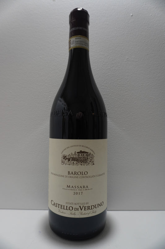 Castello di Verduno, Nebbiolo, Massara, Barolo, Piedmont, Italy 2017