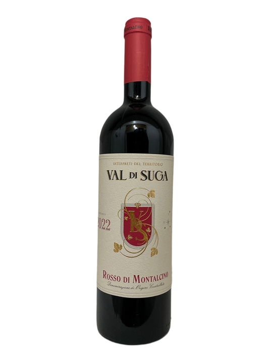 Val di Suga, Sangiovese, Rosso di Montalcino, Tuscany, Italy 2022