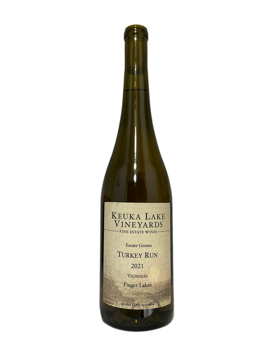Keuka Lake Vineyards, Vignoles, "Turkey Run," Finger Lakes, New York, United States 2021