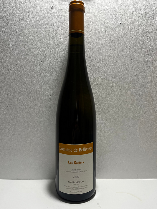 Domaine de Belliviere, Chenin Blanc, "Les Rosiers,” Jasnieres, Loire, France 2022