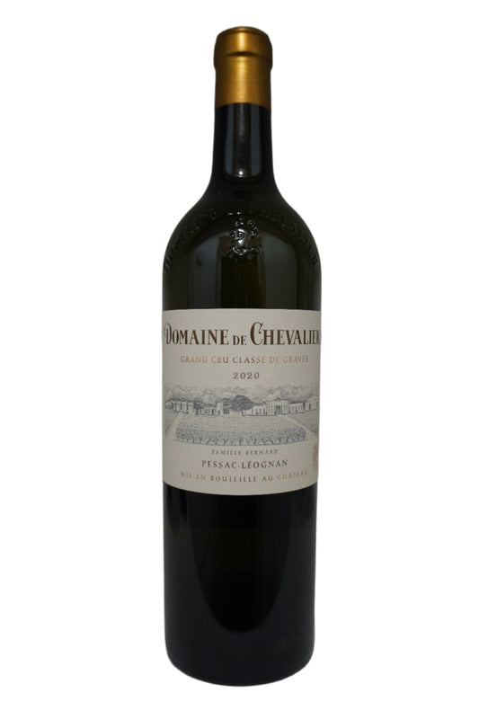 Front Label of Bottle of Domaine de Chevalier. Sauvignon Blanc Pessac-Leognan Bordeaux France 2020 