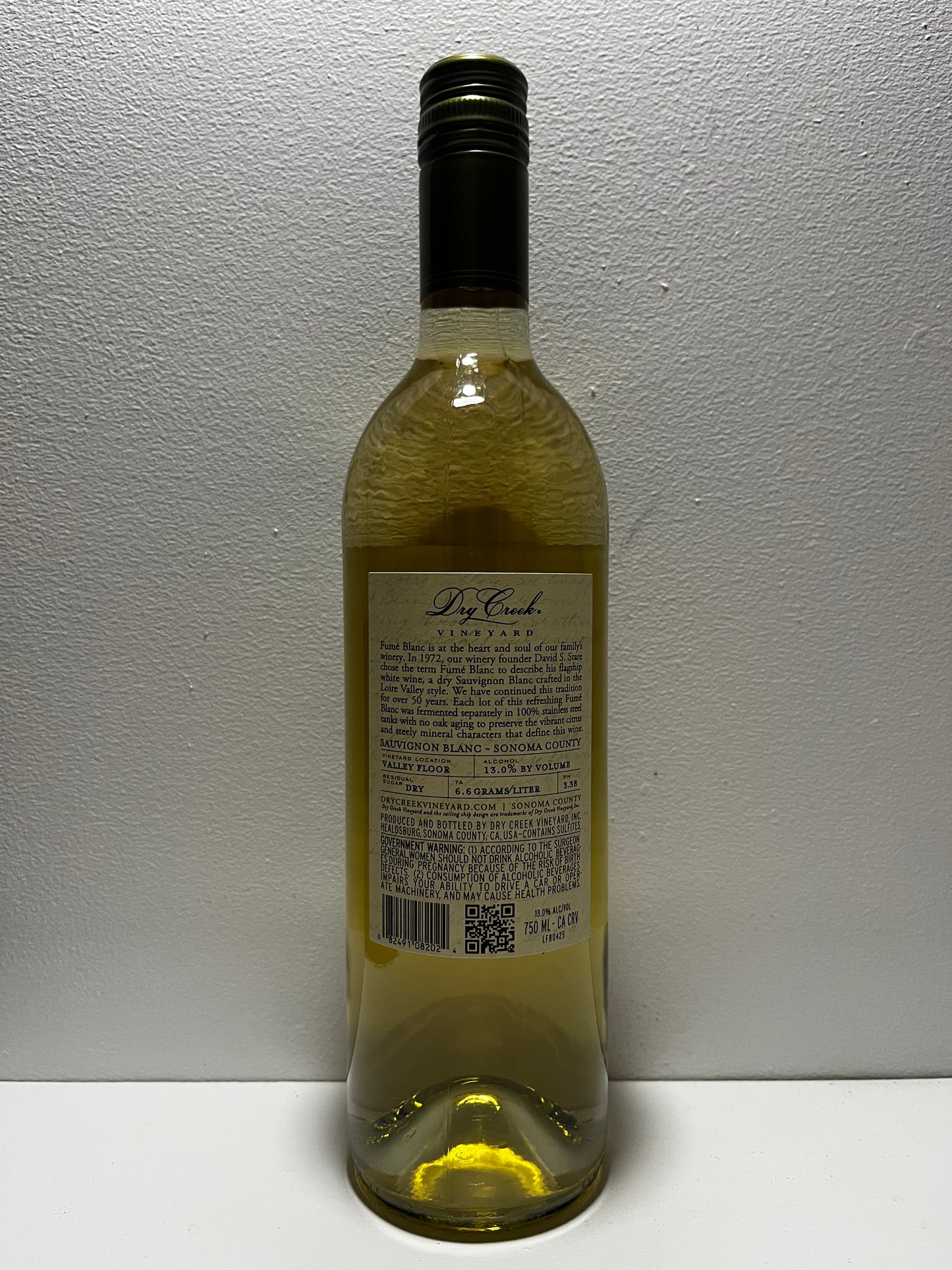Dry Creek Vineyard, Sauvignon Blanc, "Fume Blanc," California 2024
