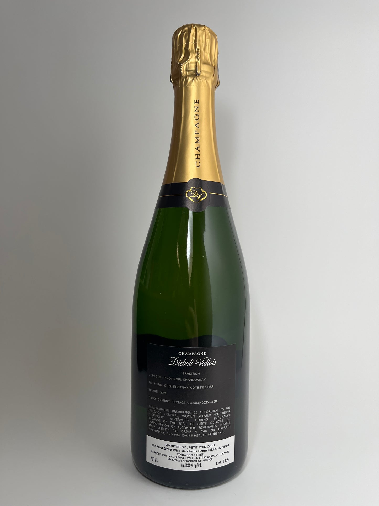 Diebolt-Vallois, Extra Brut, "Tradition," Champagne, France NV