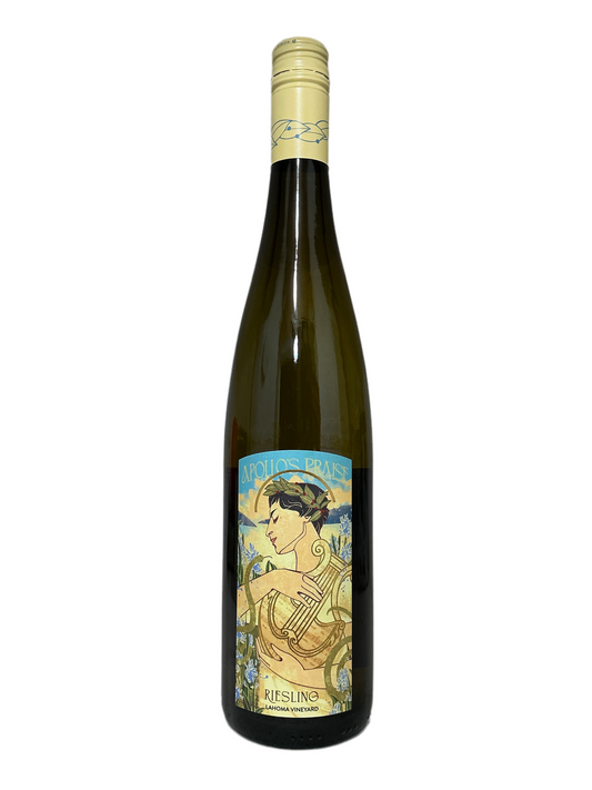 Apollo's Praise, Riesling, "Lahoma Vineyard," Seneca Lake, Finger Lakes, New York, United States, 2024