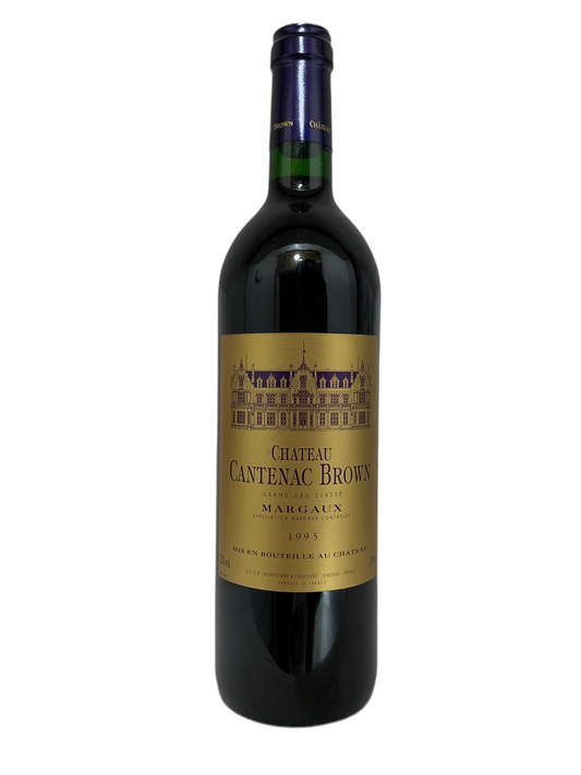 Cantenac Brown, Cabernet Sauvignon, Margaux, Bordeaux, France 1995
