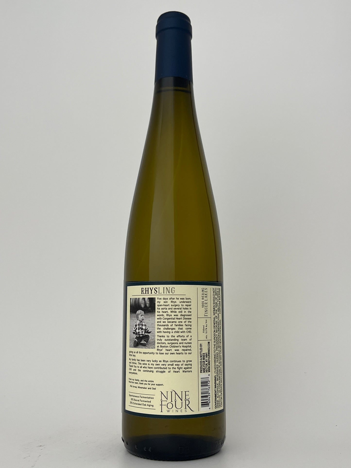 Nine Four, Riesling, "Rhysling," Finger Lakes 2018