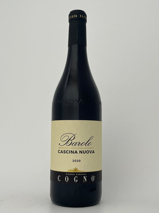 Bottle of Elvio Cogno, Nascetta, "Anas-Cetta," Piedmont, Italy 2024 in a white backround.	