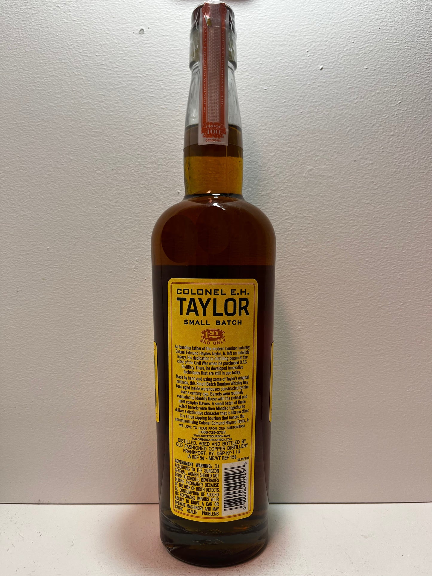 EH Taylor Bottled in Bond Bourbon & 1792 Small Batch Bourbon Bundle
