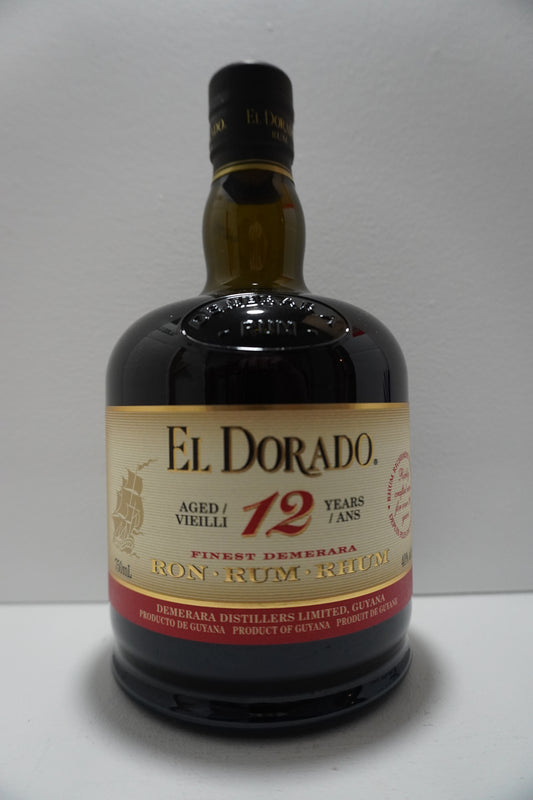 El Dorado Demerara Rum 12 Year