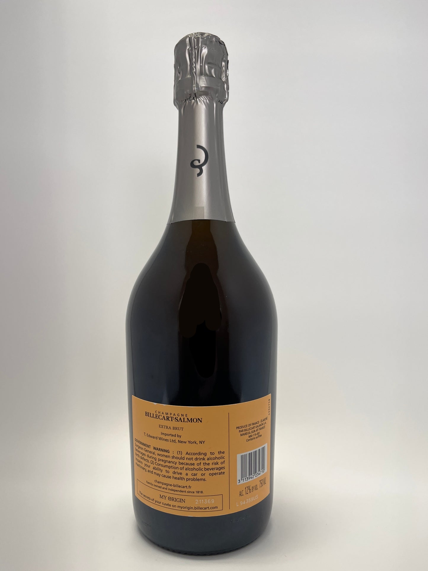 Billecart-Salmon, "Brut Rose," Champagne, France NV