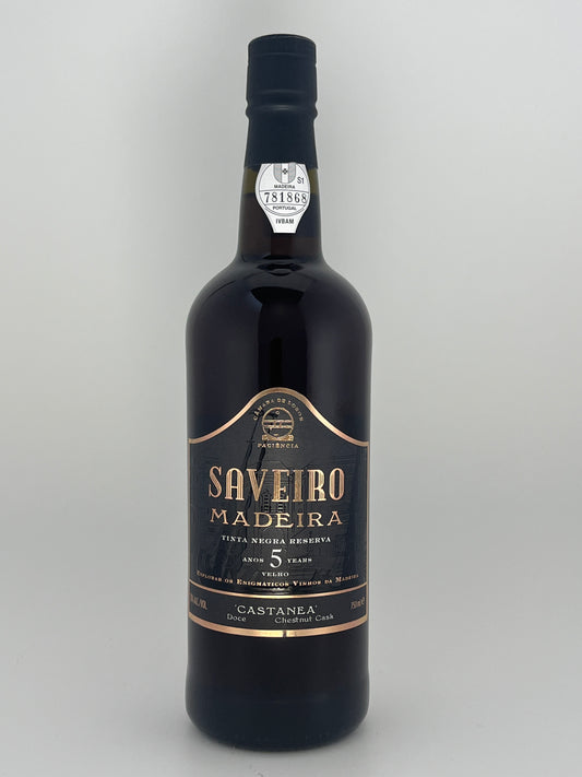 Saveiro, Tinta Negra, Reserva, "Castanea," Madeira, Portugal 5 Year