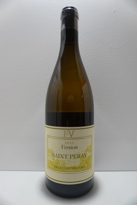 Francois Villard, Marsanne/ Roussanne, "Version," Saint-Peray, Rhone, France 2022