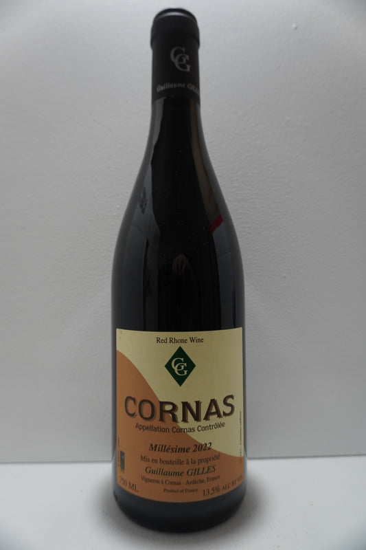 Guillame Gilles, Syrah, Cornas, Rhone, France 2022