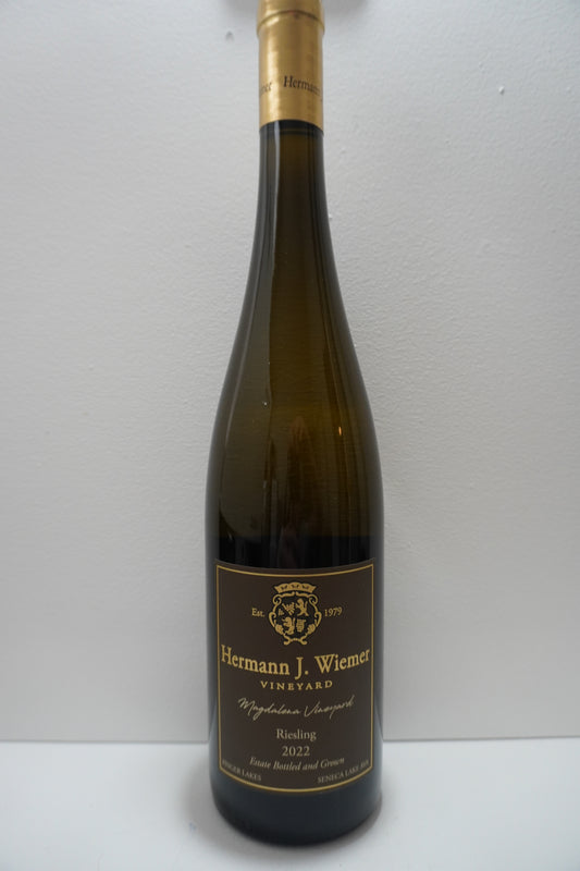 Hermann J. Wiemer, Riesling, "Magdalena Vineyard," Finger Lakes, New York, United States 2022