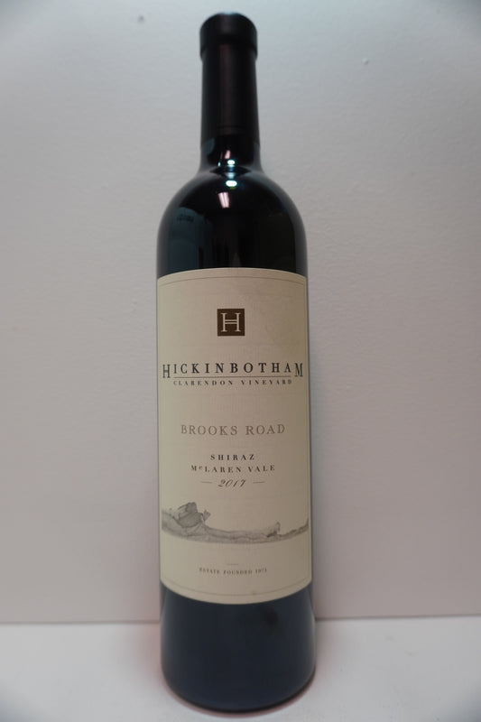 Hickinbotham, Shiraz, "Brooks Road," McLaren Vale, South Australia, Australia 2017