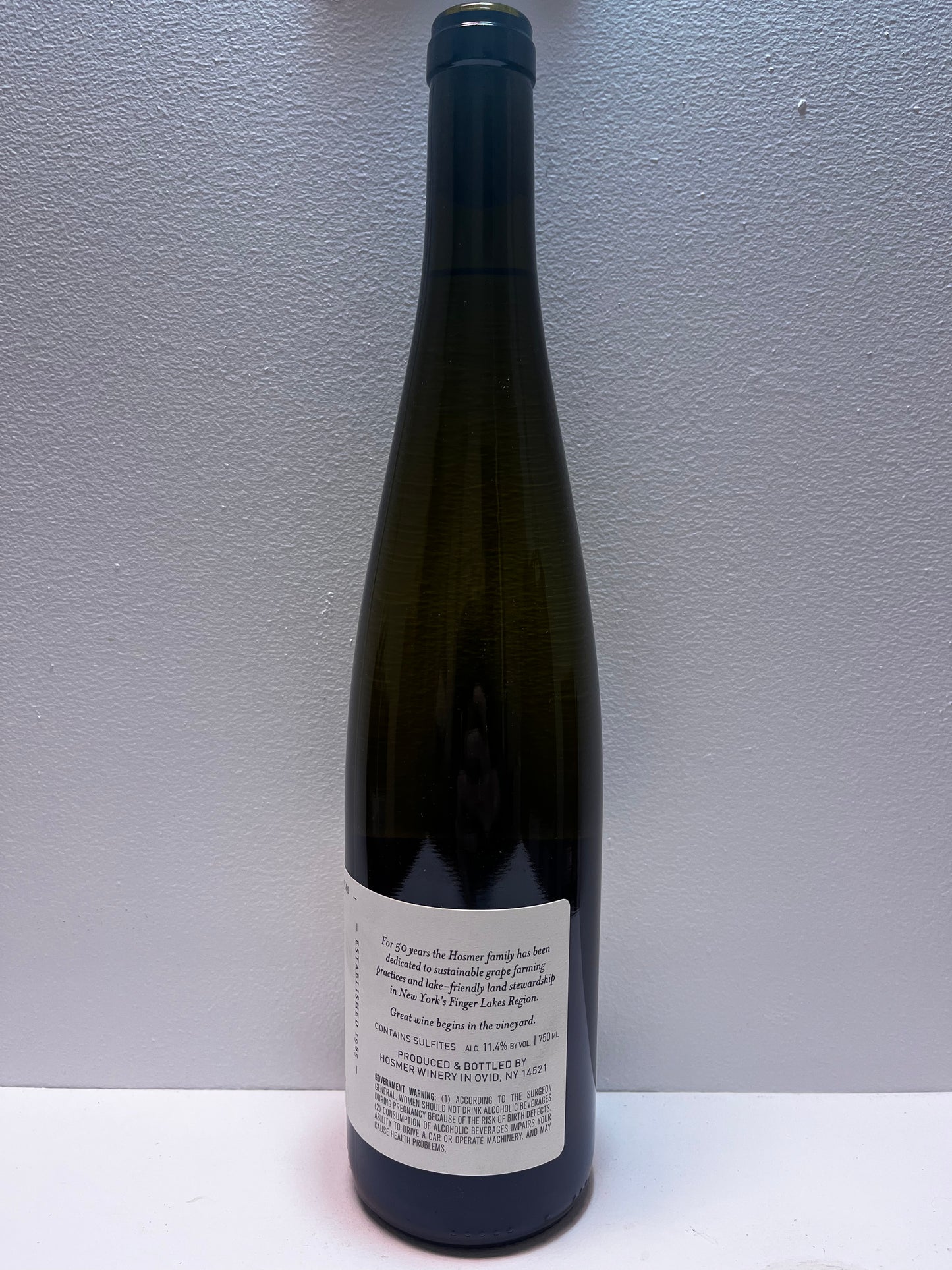 Hosmer, Riesling, Cayuga Lake, Finger Lakes 2022