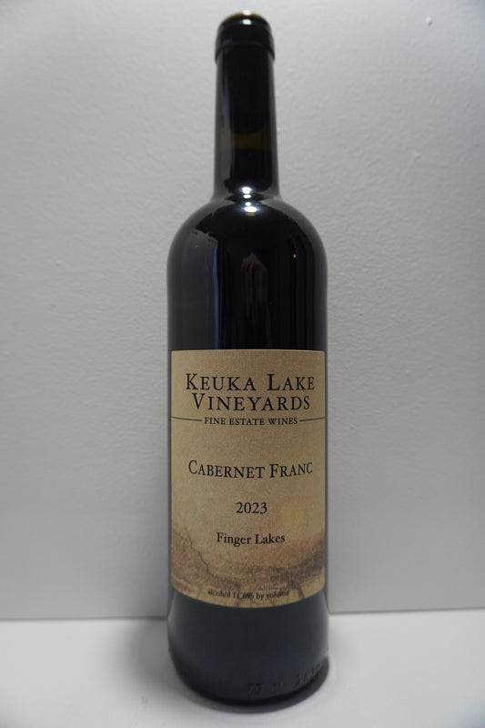 Keuka Lake Vineyards, Cabernet Franc, Finger Lakes, New York, United States 2023