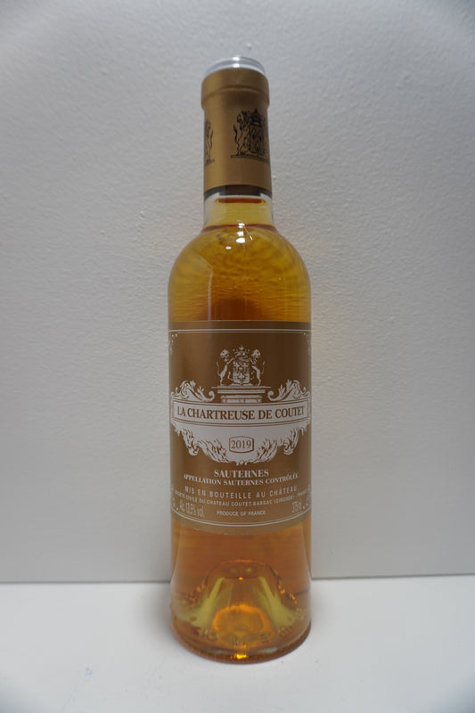 La Chartreuse de Coutet, Semillon, Sauternes, Bordeaux, France 2019 (375ml)