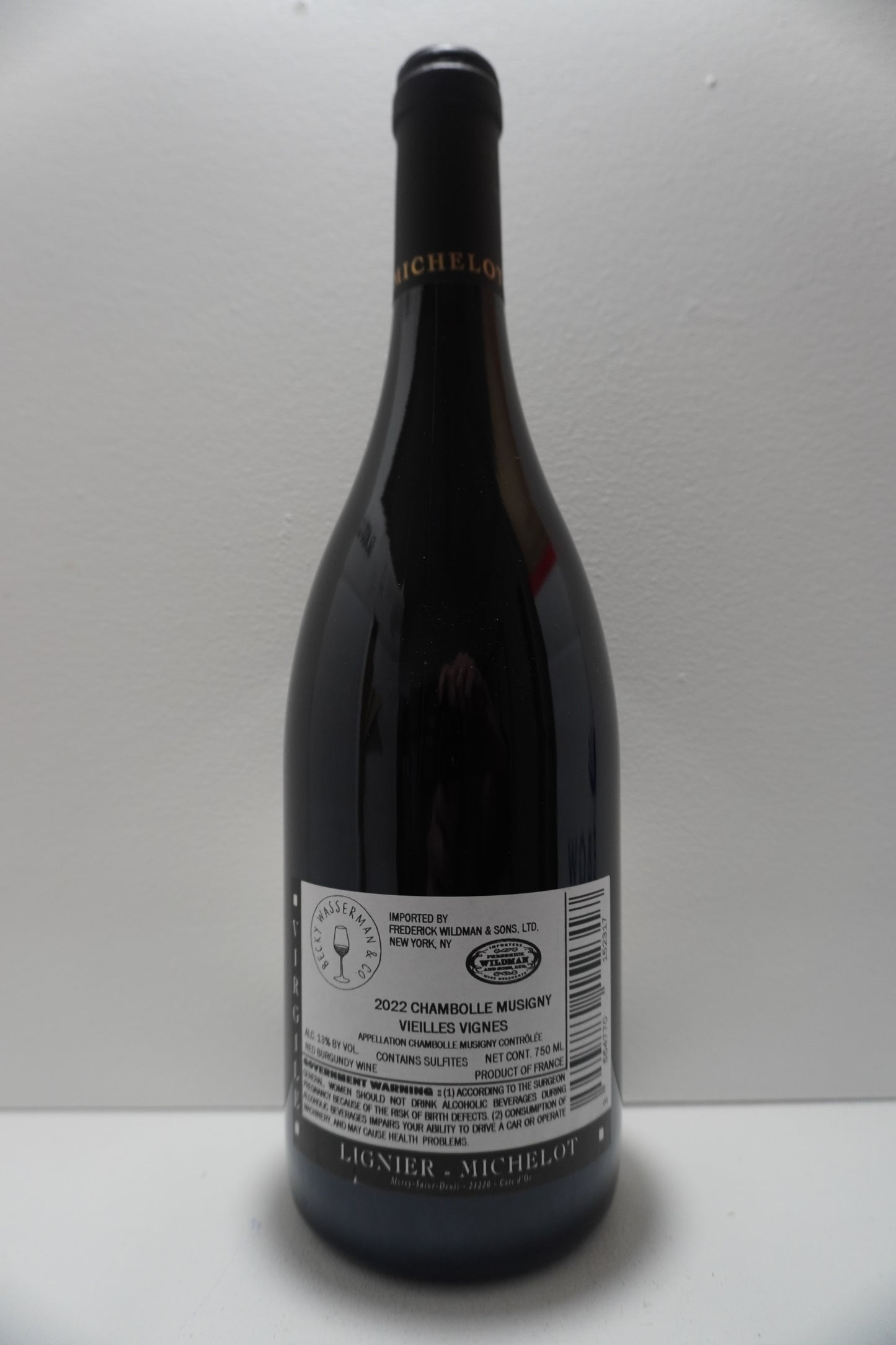 Lignier-Michelot, Pinot Noir, "Vieilles Vignes," Chambolle-Musigny, Burgundy, France 2022