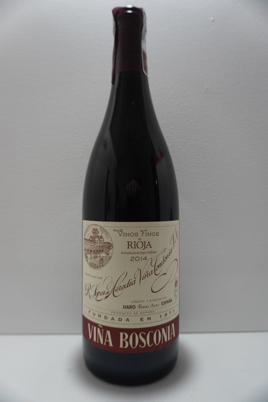Lopez de Heredia, Tempranillo, Reserva, "Vina Bosconia," Rioja, Spain 2014
