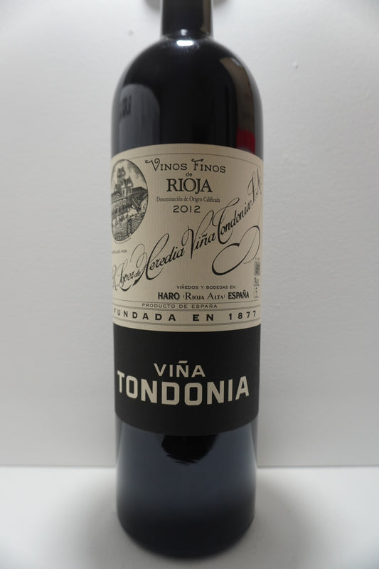 Lopez de Heredia, Tempranillo, Reserva, "Vina Tondonia," Rioja, Spain 2012 (Magnum)