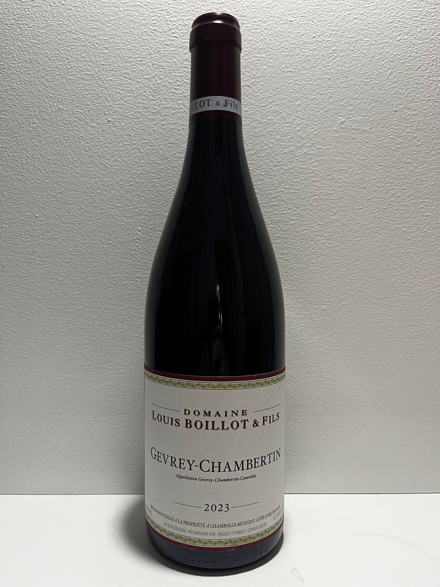 Louis Boillot et Fils, Pinot Noir, Gevrey-Chambertin, Burgundy, France 2023
