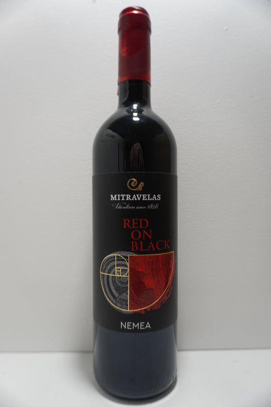 Mitravelas, Agiorgitiko, "Red on Black," Nemea, Greece 2023