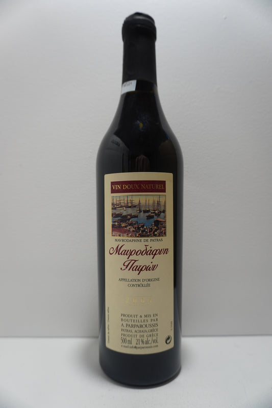 Parparoussis, Mavrodaphne of Rio Patras, Greece 2004 (500ml)