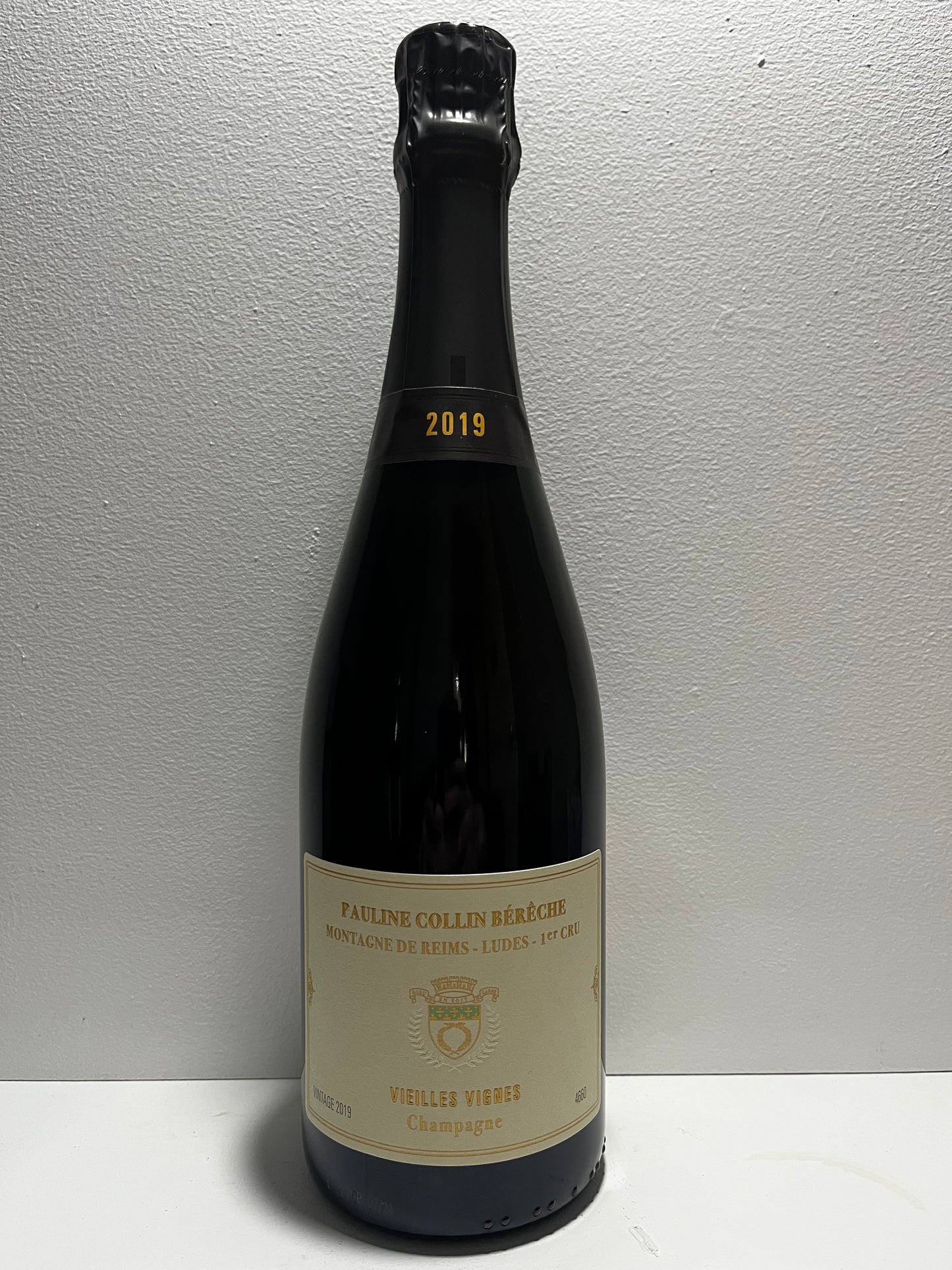 Pauline Collin Bereche, Extra Brut, "Vieilles Vignes," Ludes-Premier Cru, Champagne, France 2019