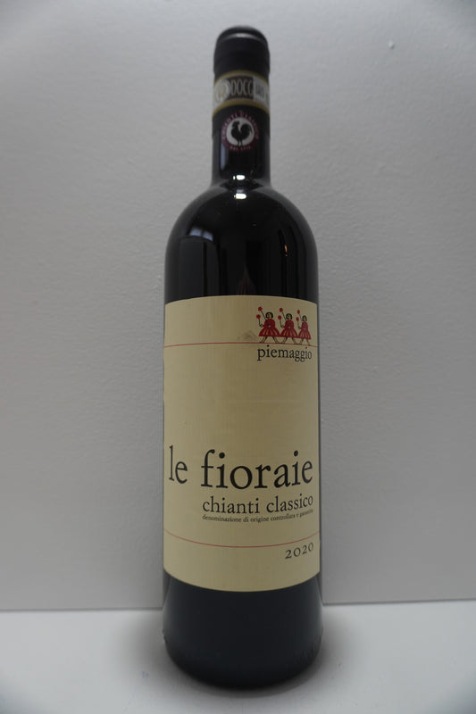 Piemaggio, Sangiovese, "Le Fioraie," Chianti Classico, Tuscany, Italy 2022