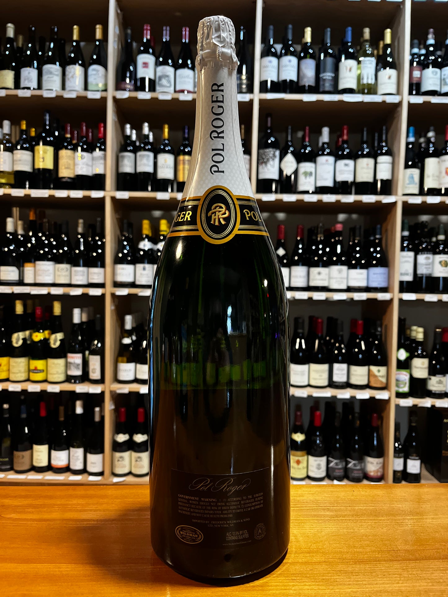 Pol Roger, Brut, "Reserve," Champagne, France NV (Jeroboam 3 L)
