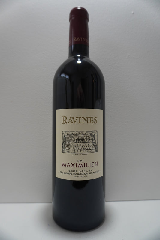 Ravines, Cabernet Sauvignon, "Maximilien," Finger Lakes 2021