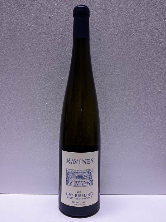 Ravines, Riesling, "Argetsinger Vineyard," Finger Lakes 2021