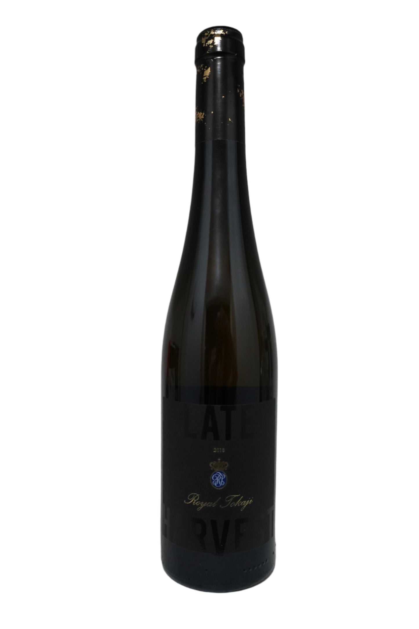 Front Label, Bottle of Royal Tokaji, Furmint, Late Harvest, Tokaji, Hungary 2018, 500ml