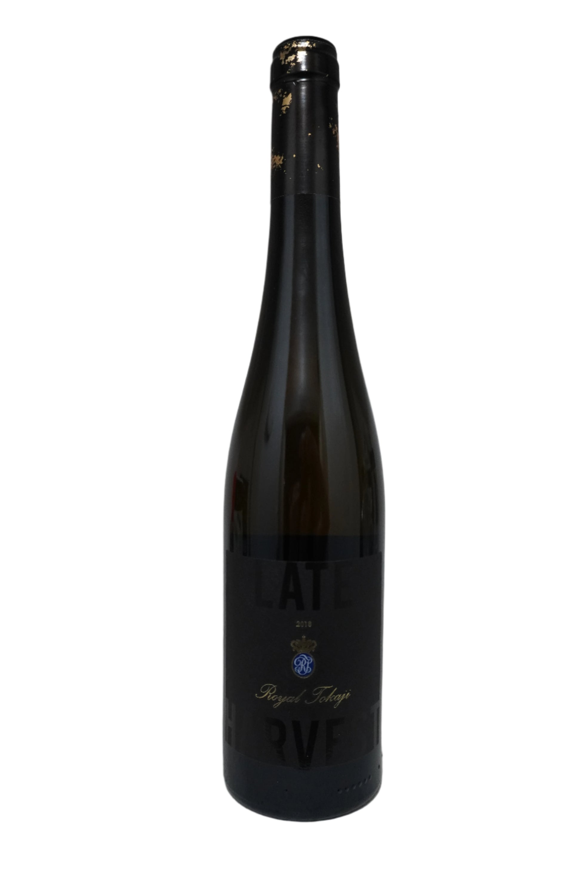 Front Label, Bottle of Royal Tokaji, Furmint, Late Harvest, Tokaji, Hungary 2018, 500ml