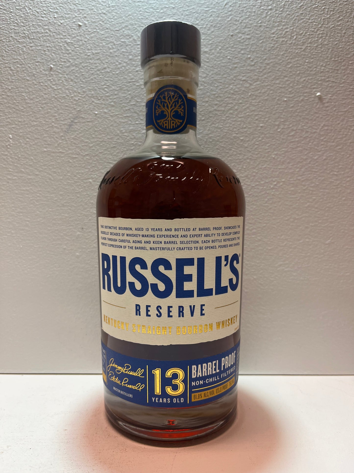 Russell's Reserve Barrel Proof Straight Bourbon 13 Year