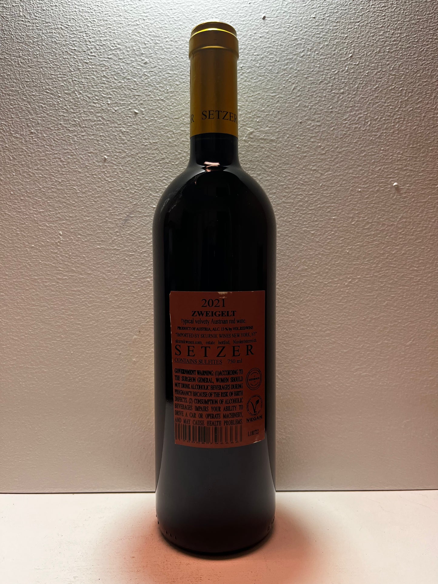 Setzer, Zweigelt, Austria 2021