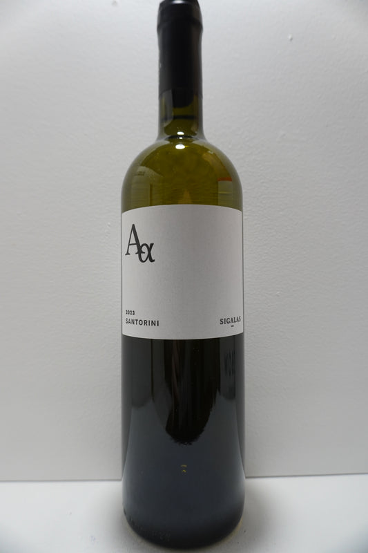 Sigalas, Assyrtiko/ Athiri, "AA," Santorini, Greece 2023