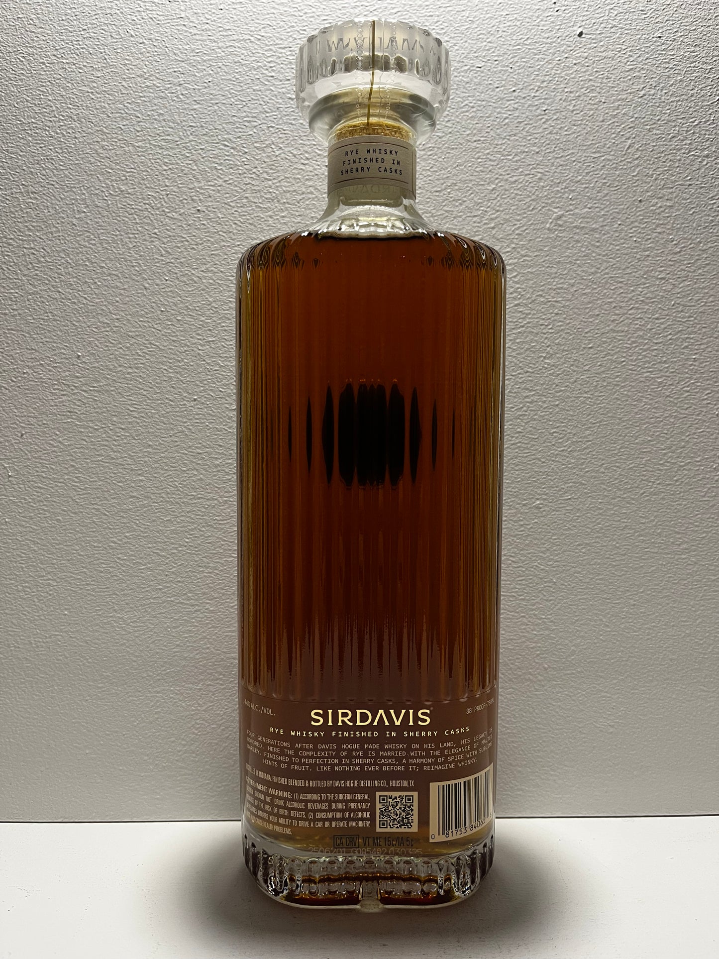 Sir Davis Rye 750ml