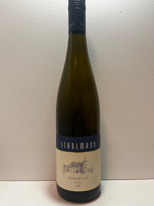Stadlmann, Rotgipfler, "Anning," Thermenregion, Austria 2021