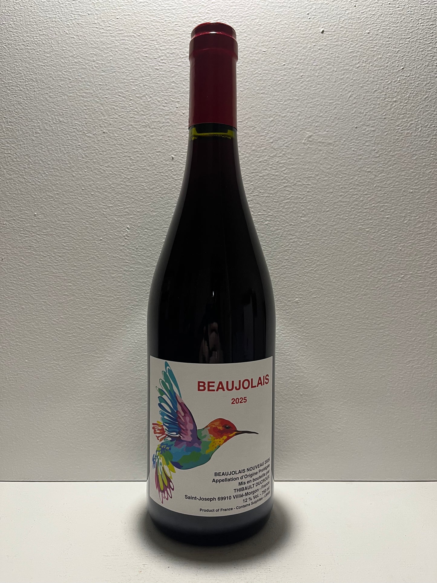 Thibault Ducroux, Gamay, Beaujolais Nouveau, Burgundy, Fra nce 2025