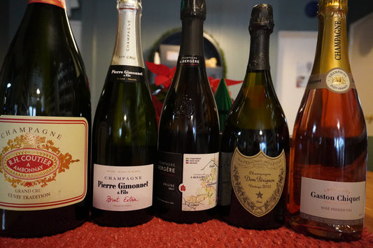 12/14/25 Tasting and Masterclass: Champagne, including Dom Perignon 2015