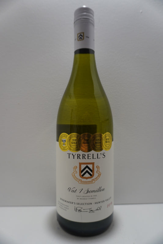 Tyrrell's, Semillon, "Vat 1," Hunter Valley, New South Wales, Australia 2018