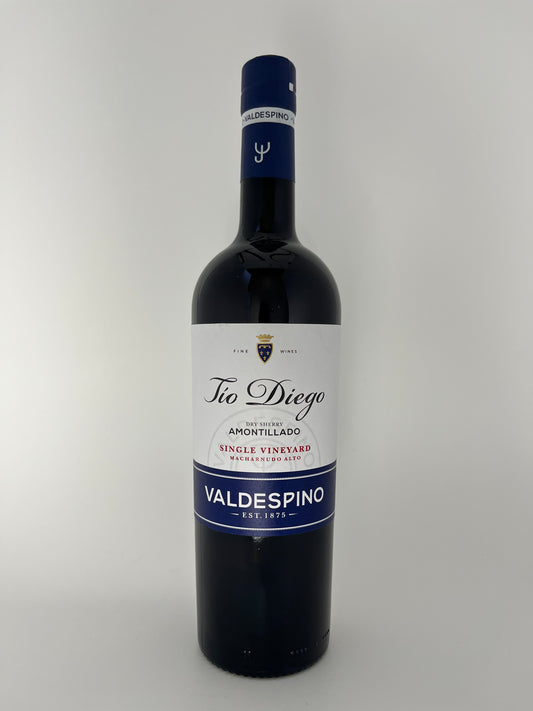 Valdespino, Palomino, Amontillado, "Tio Diego- Macharnudo Alto," Jerez, Spain NV