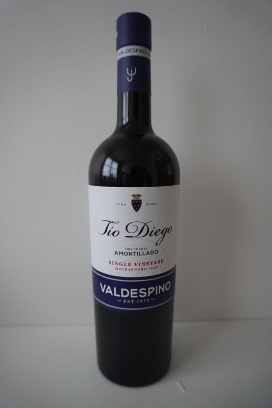 Valdespino, Palomino, Amontillado, "Tio Diego- Macharnudo Alto," Jerez, Spain NV